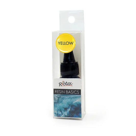 Ribtex Coloured UV Resin Yellow 15ml