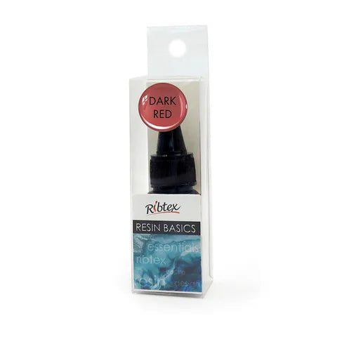 Ribtex Coloured UV Resin Dark Red 15ml