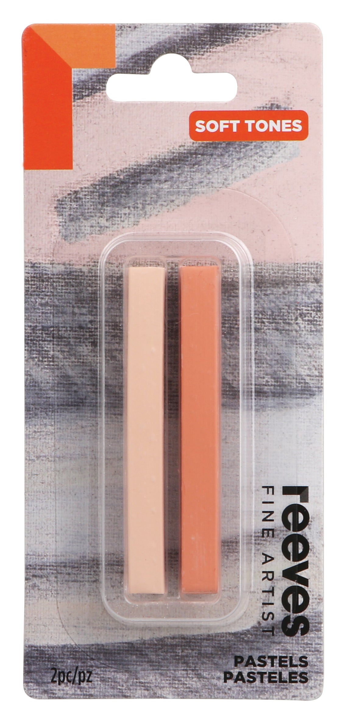 Reeves Fine Artist Pastels Soft Tones Pk2