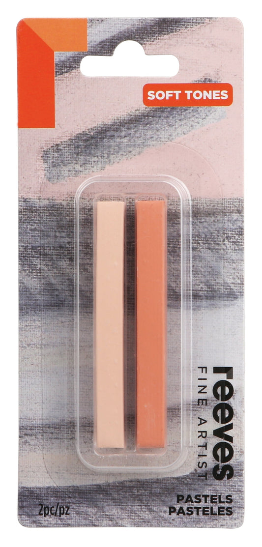 Reeves Fine Artist Pastels Soft Tones Pk2