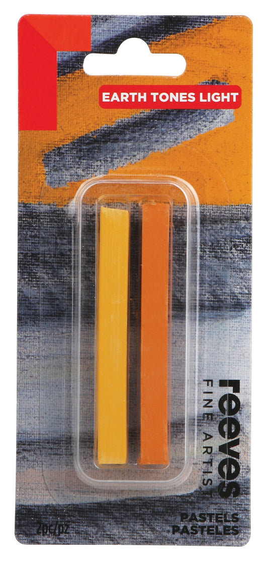 Reeves Fine Artist Pastels Earth Tones Light Pk2