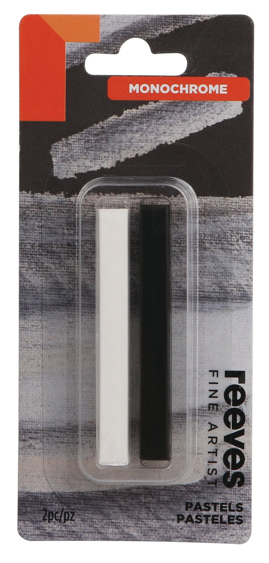 Reeves Fine Artist Pastels Monochrome Pk2