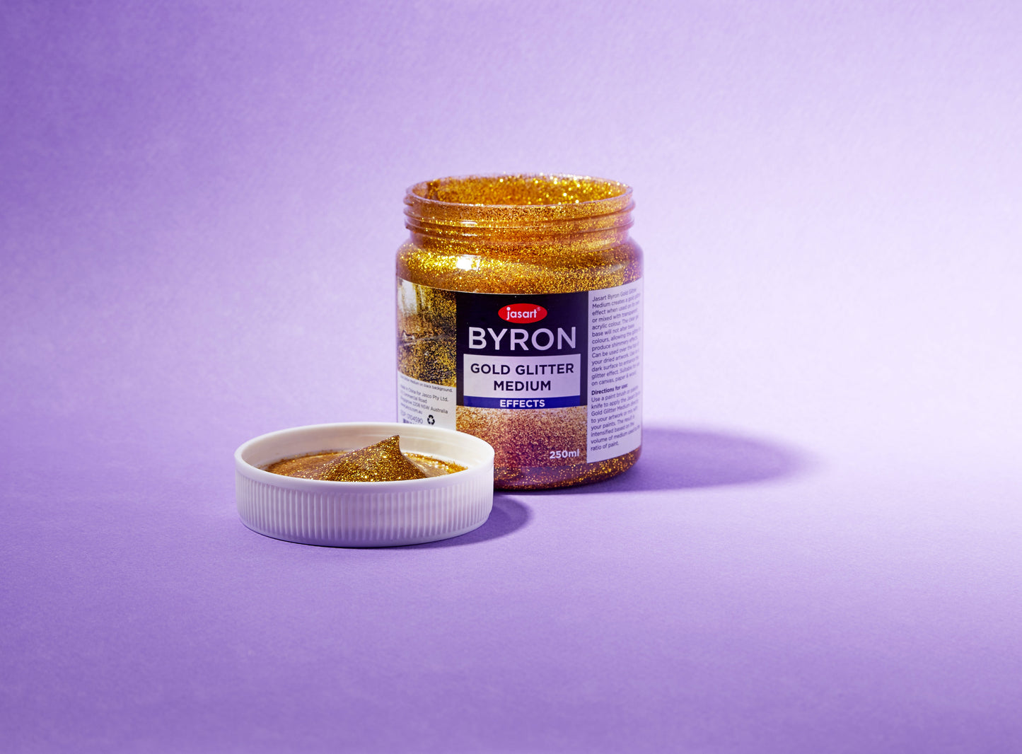 Byron Gold Glitter Medium 250ml