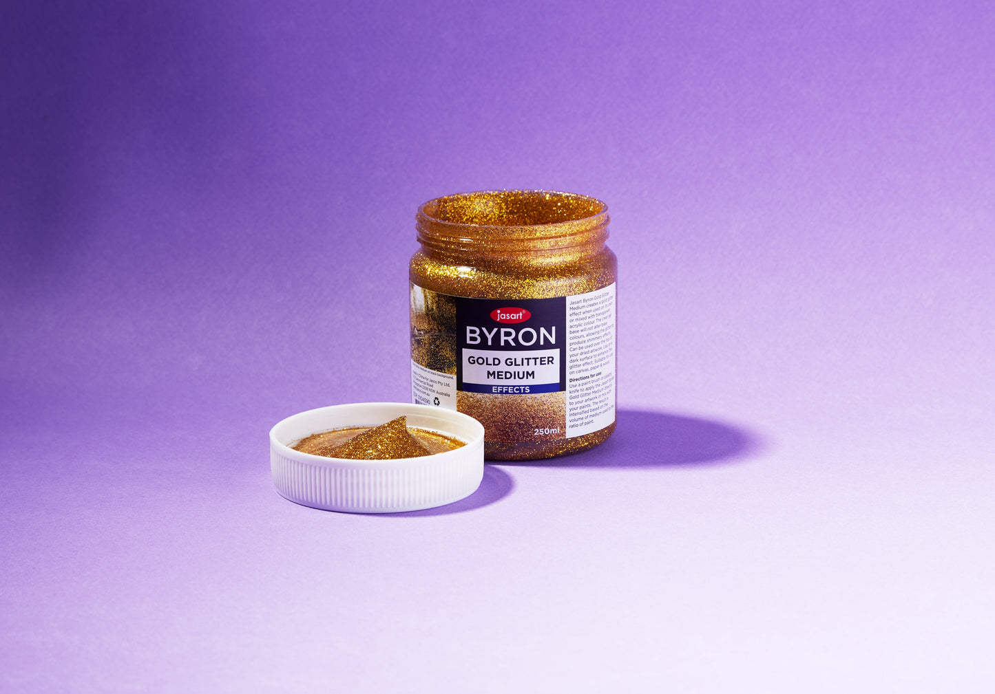 Byron Gold Glitter Medium 250ml