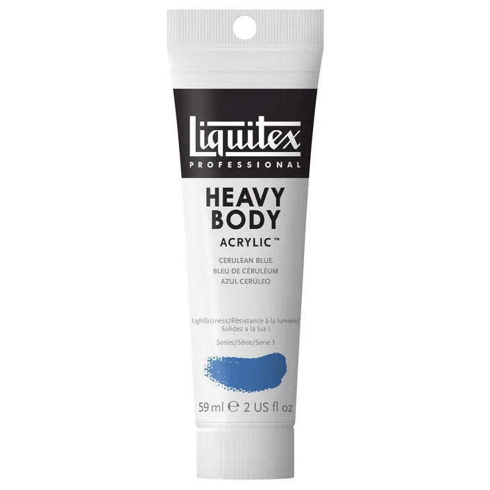 Liquitex Heavy Body Acrylic Paint 59ml S3 - Cerulean Blue