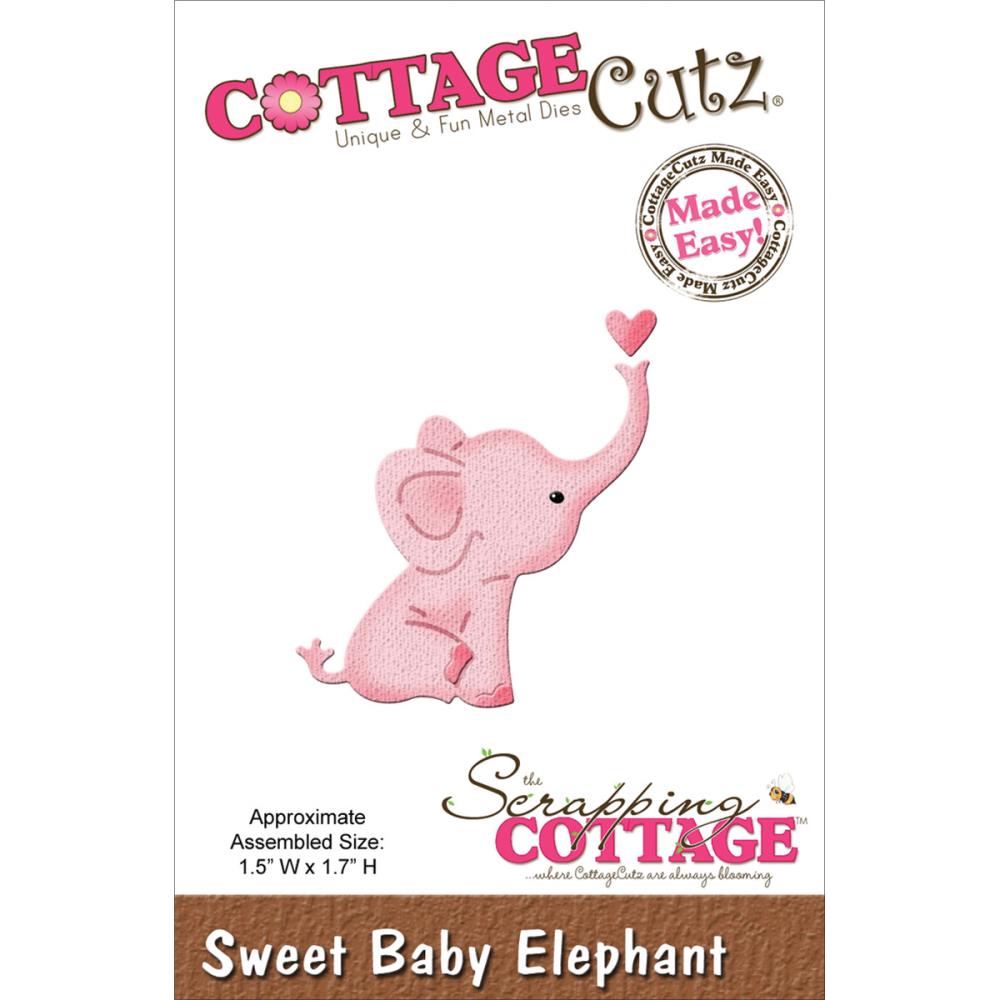 Cottage Cutz Sweet Baby Elephant Die