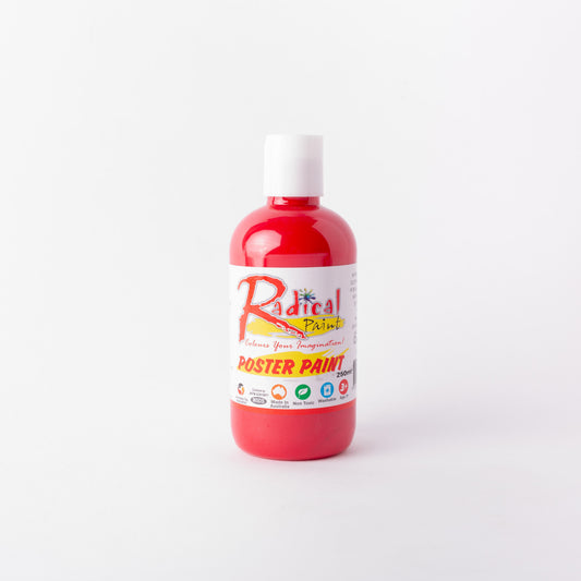Radical Poster Paint Cool Red 250ml