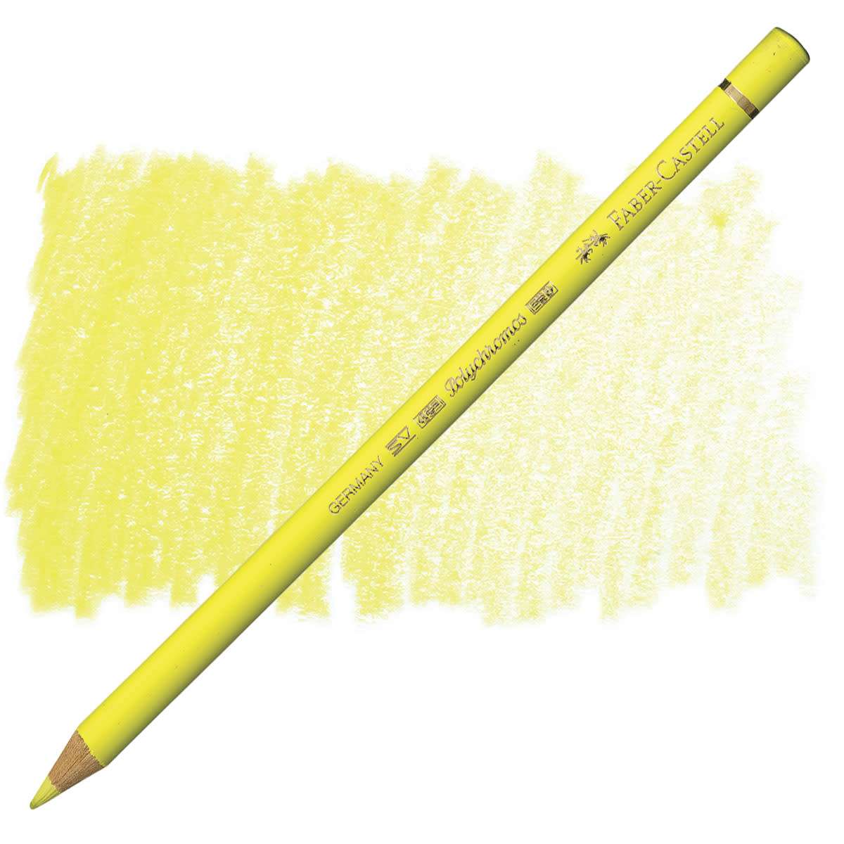 Faber Castell Polychromos Single Pencil LIGHT YELLOW GLAZE 104