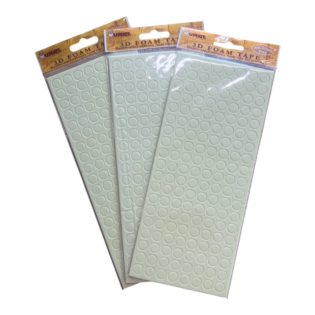Upikit 3D Foam Dots 10mm- 3 Pack