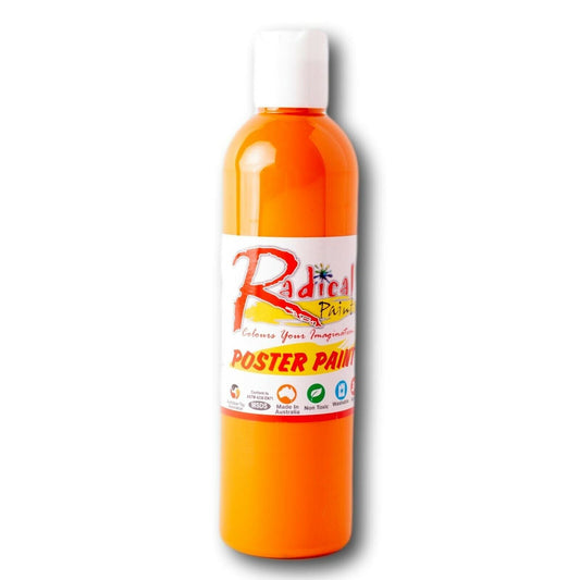 xx Radical Poster Paint Orange 250ml