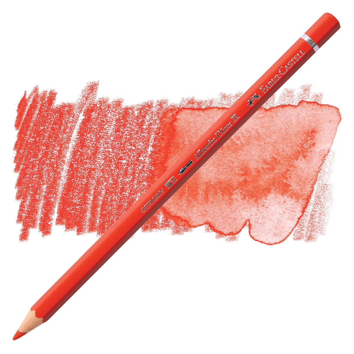 Faber Castell Albrecht Durer Watercolour Single Pencil LT CADMIUM RED 117
