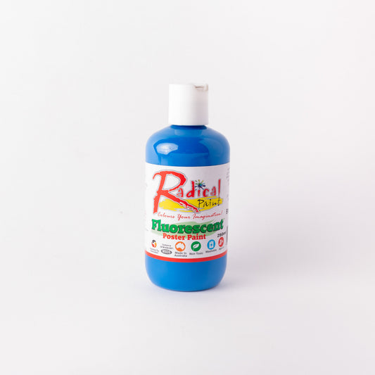 Radical Fluoro Poster Paint Blue 250ml