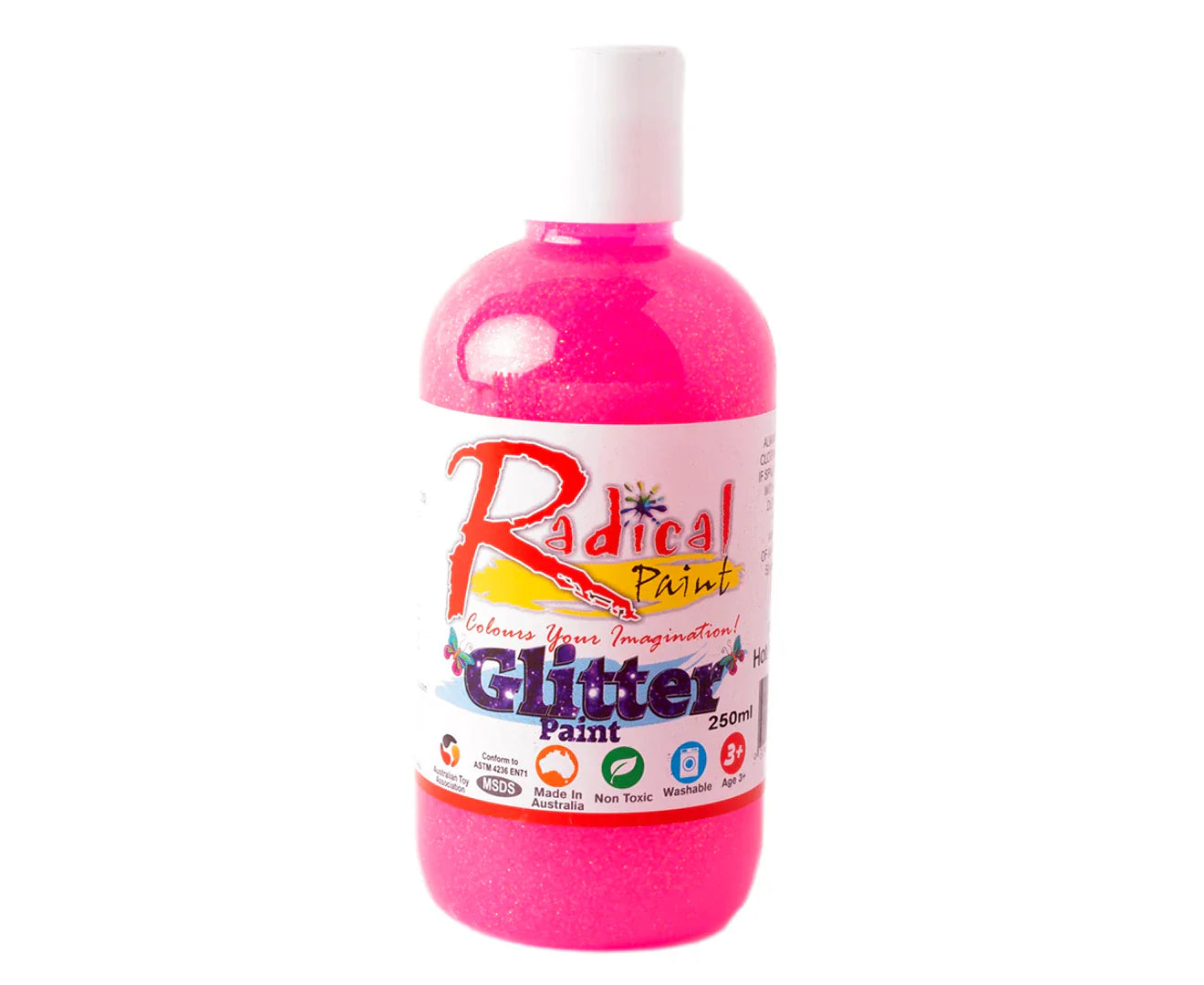 Radical Glitter Poster Paint Hot Pink 250ml