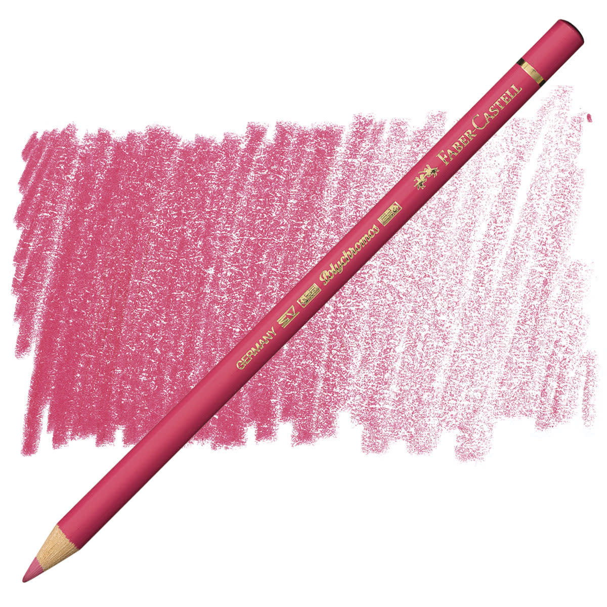 Faber Castell Polychromos Single Pencil ROSE CARMINE 124