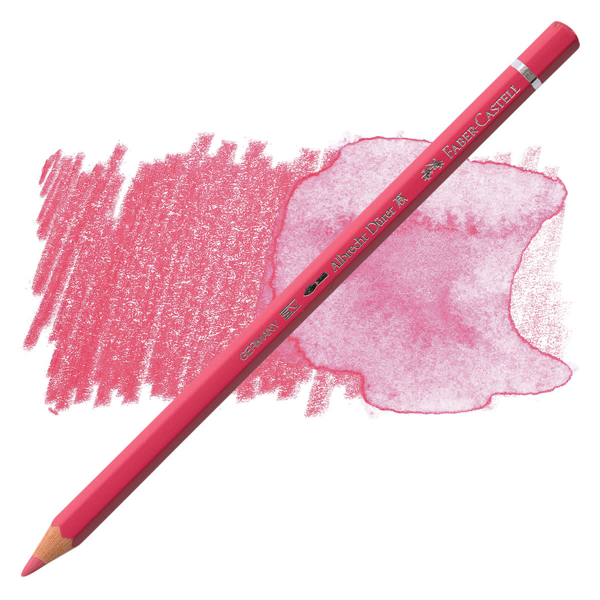 Faber Castell Albrecht Durer Watercolour Single Pencil ROSE CARMINE 124