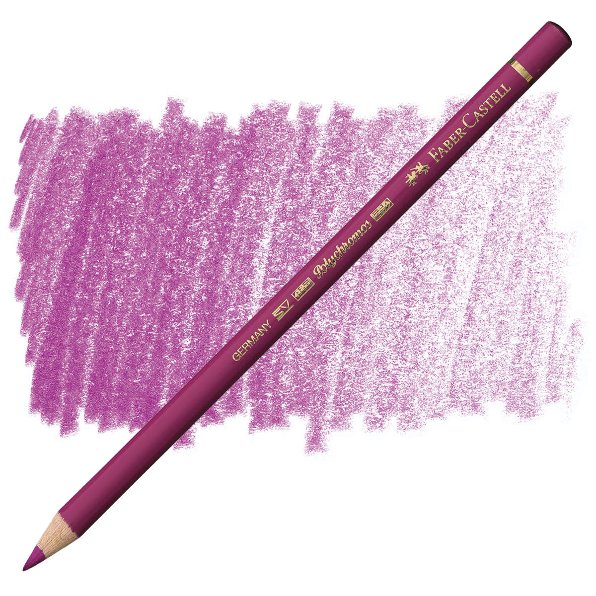 Faber Castell Polychromos Single Pencil MID PURPLE PINK 125