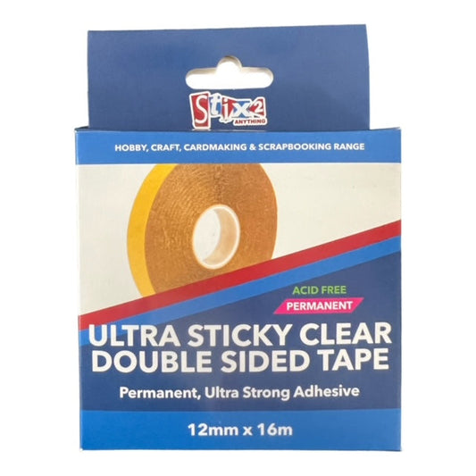 Stix2Anything Ultra Sticky Tape D/S 12mmx16m
