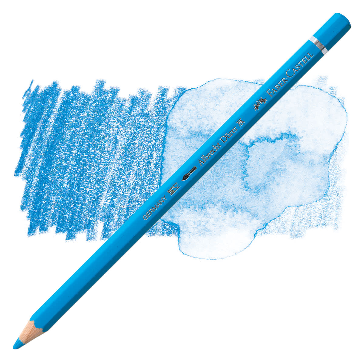 Faber Castell Albrecht Durer Watercolour Single Pencil LIGHT PHTHALO BLUE 145