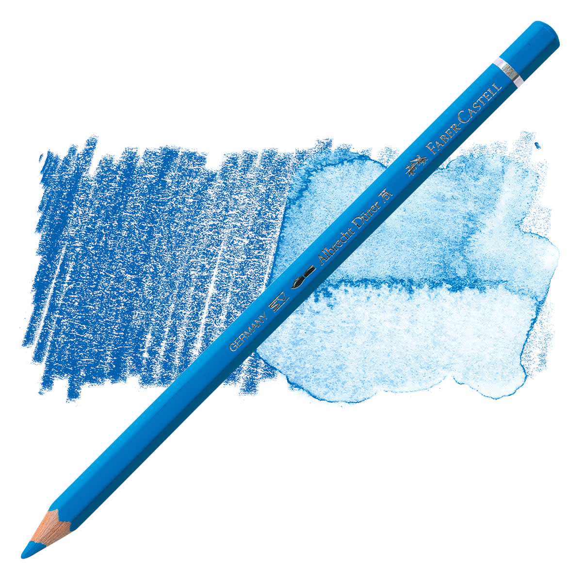 Faber Castell Albrecht Durer Watercolour Single Pencil MID PHTHALO BLUE 152