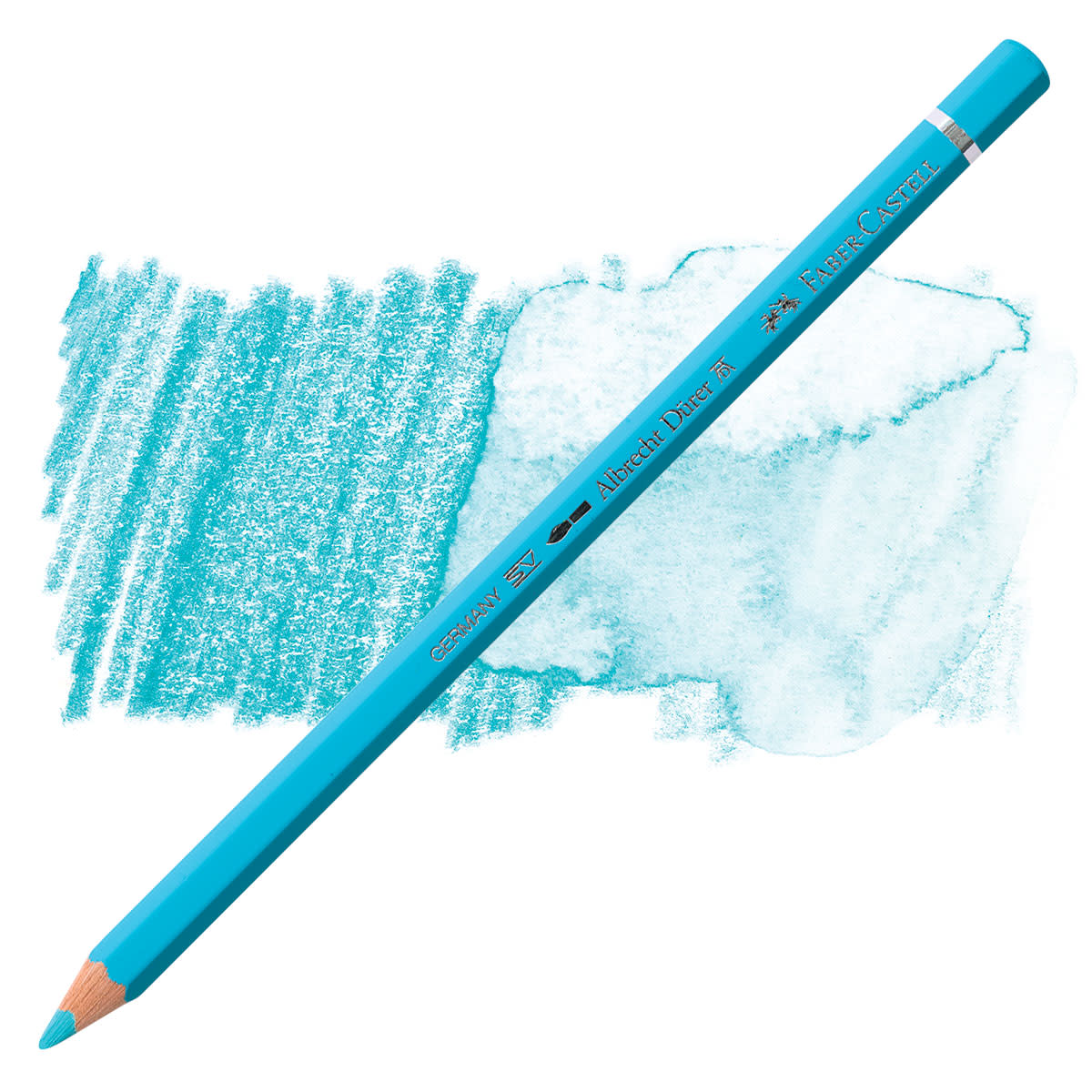 Faber Castell Polychromos Single Pencil LIGHT COBALT TURQUOISE 154