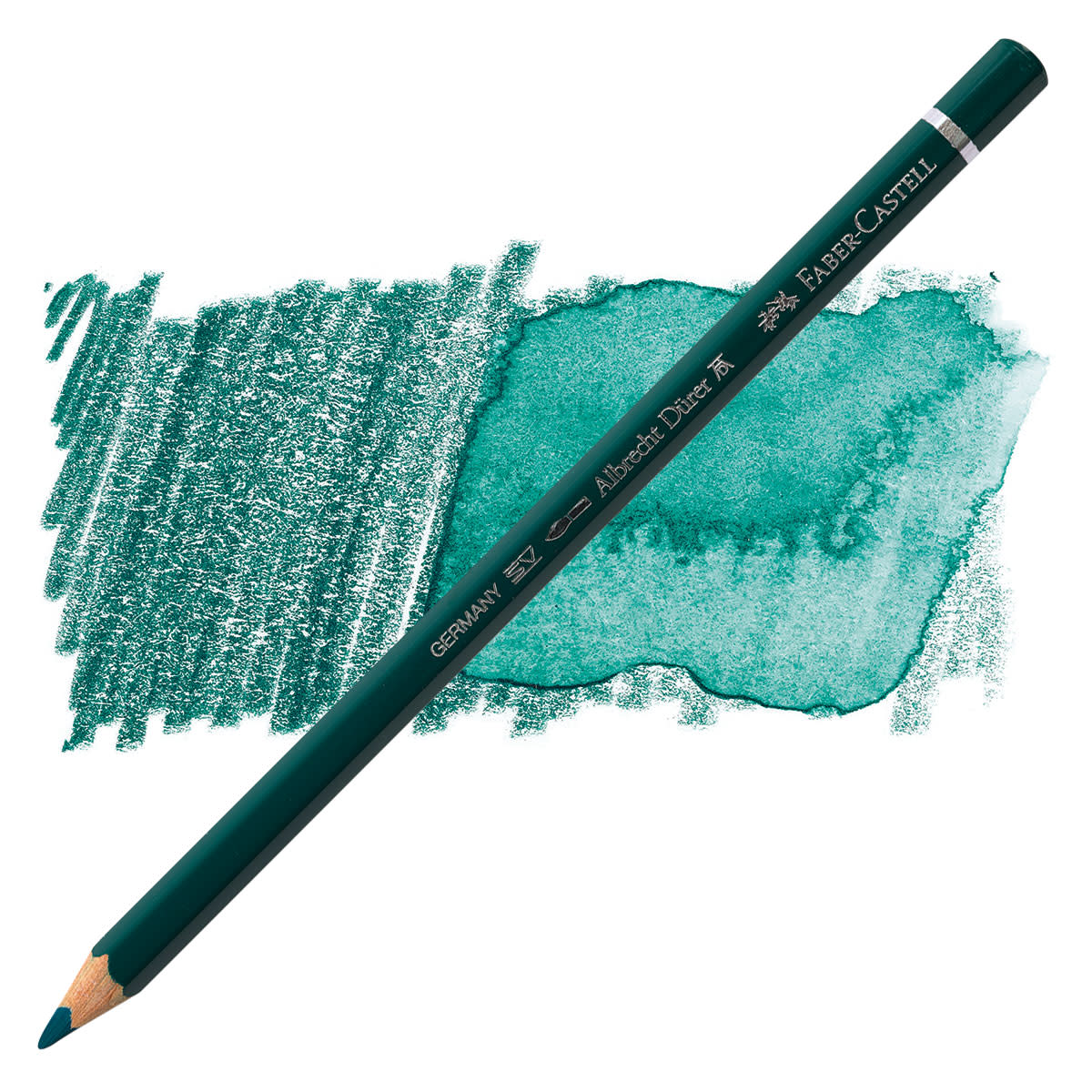Faber Castell Albrecht Durer Watercolour Single Pencil DEEP COBALT GREEN 158