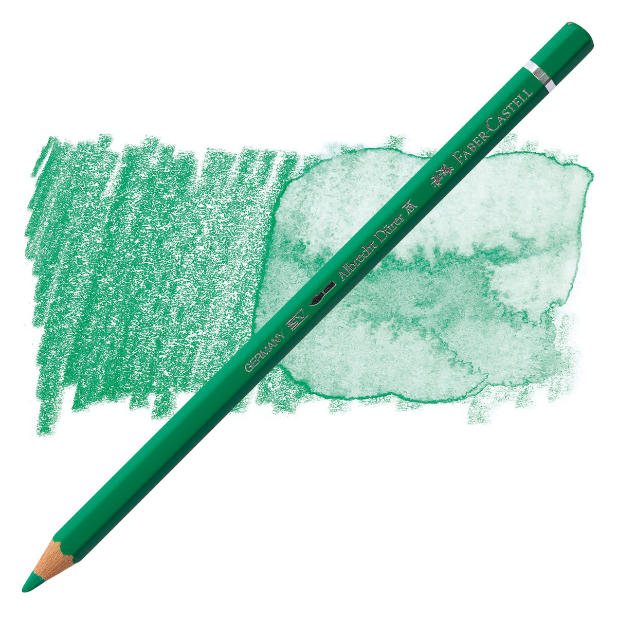 Faber Castell Albrecht Durer Watercolour Single Pencil EMERALD GREEN 163