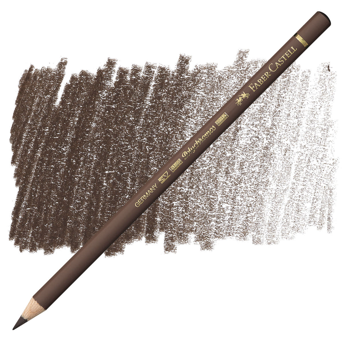 Faber Castell Polychromos Single Pencil VAN DYKE BROWN 176