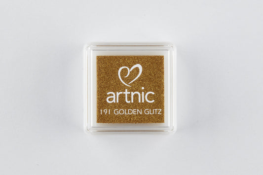 Tsukineko Artnic - 191 GOLDEN GLITZ Mini Inkpad