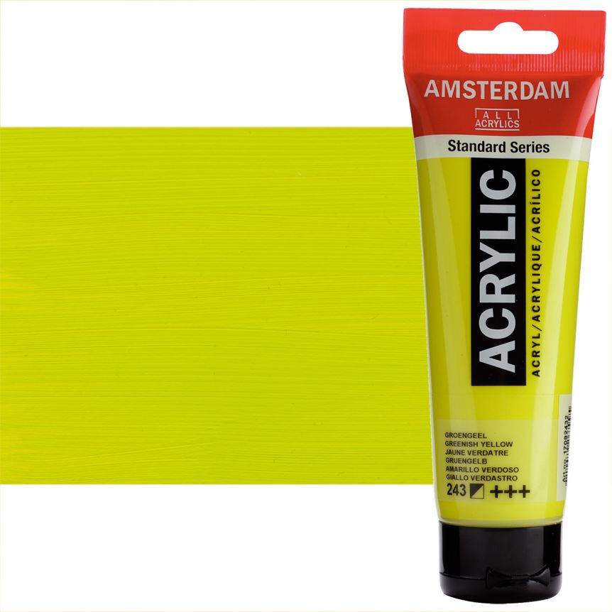 GREENISH YELLOW Amsterdam Standard Acrylic 120ml
