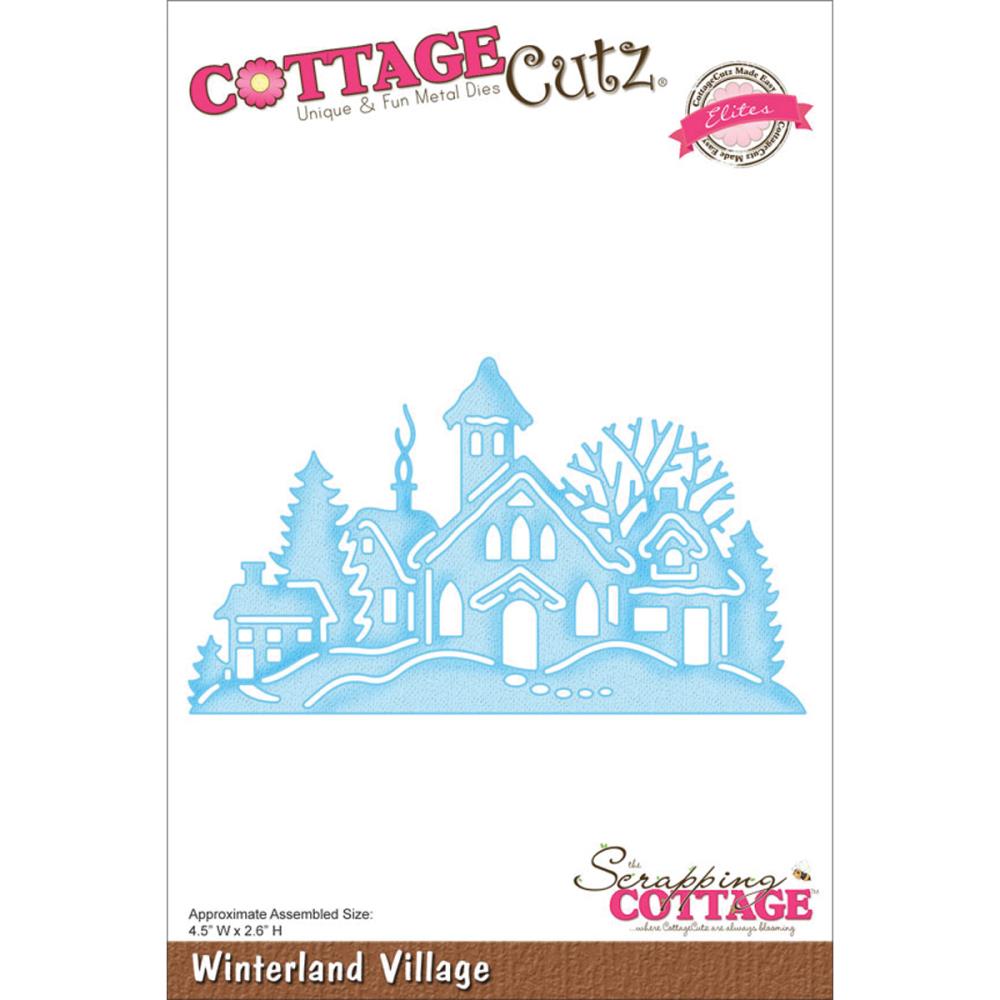 Cottage Cutz Winterland Village Die