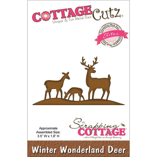 Cottage Cutz Winter Wonderland Deer Die