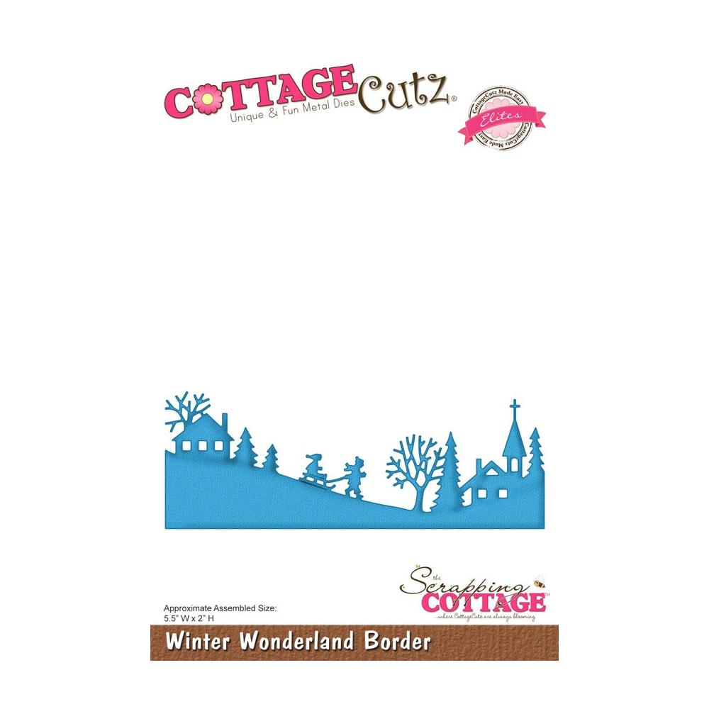 Cottage Cutz Winter Wonderland Border Die