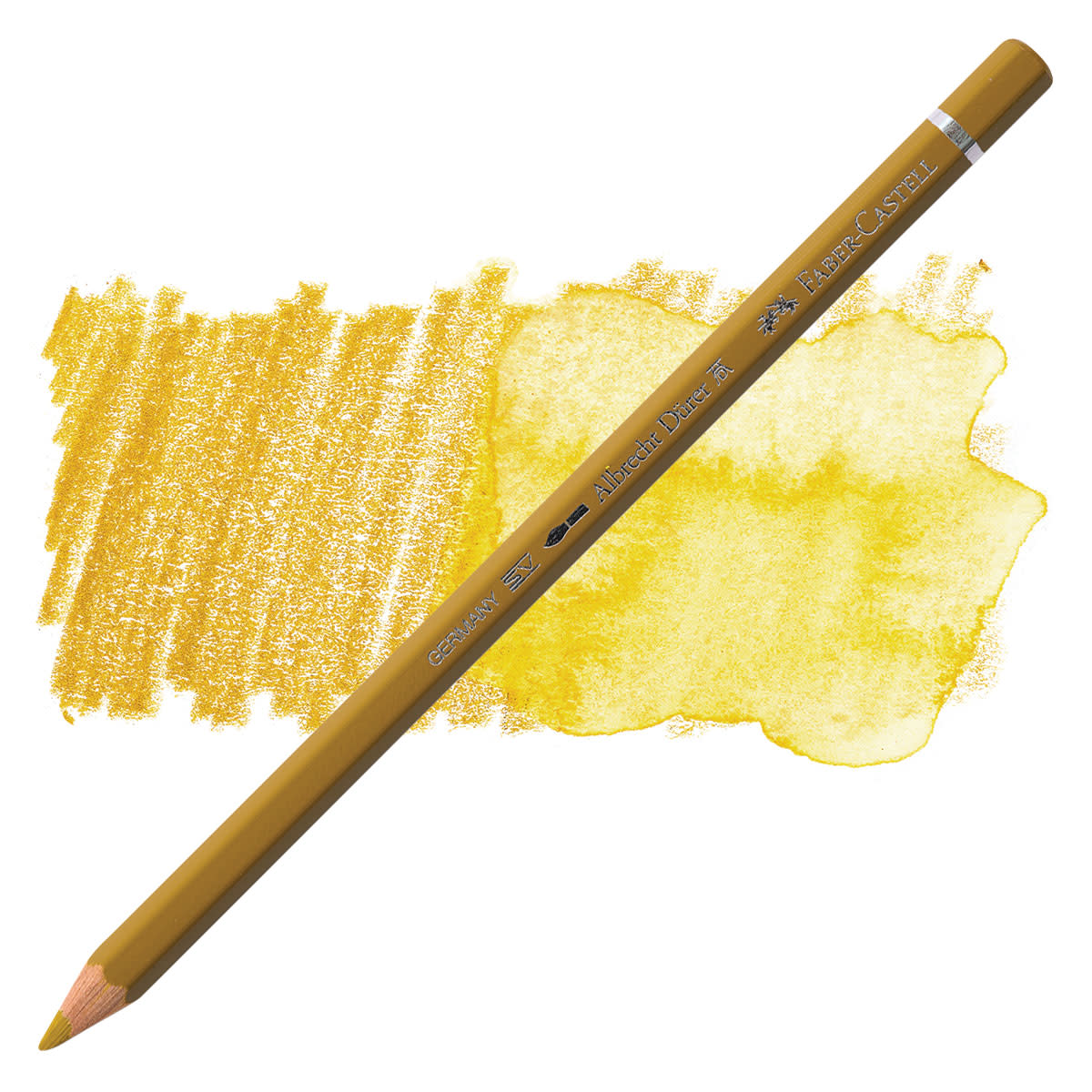 Faber Castell Albrecht Durer Watercolour Single Pencil GREEN GOLD 268