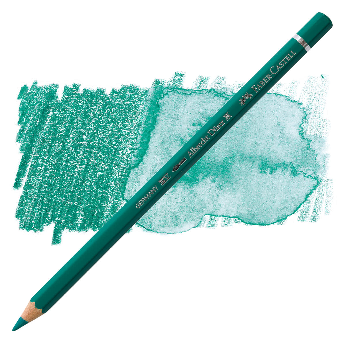 Faber Castell Albrecht Durer Watercolour Single Pencil CHROME OXIDE GREEN FIERY 276