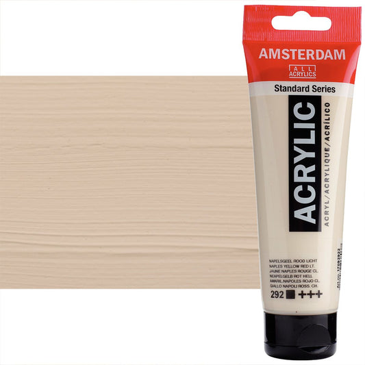 NAPLES YELLOW RED LIGHT Amsterdam Standard Acrylic 120ml