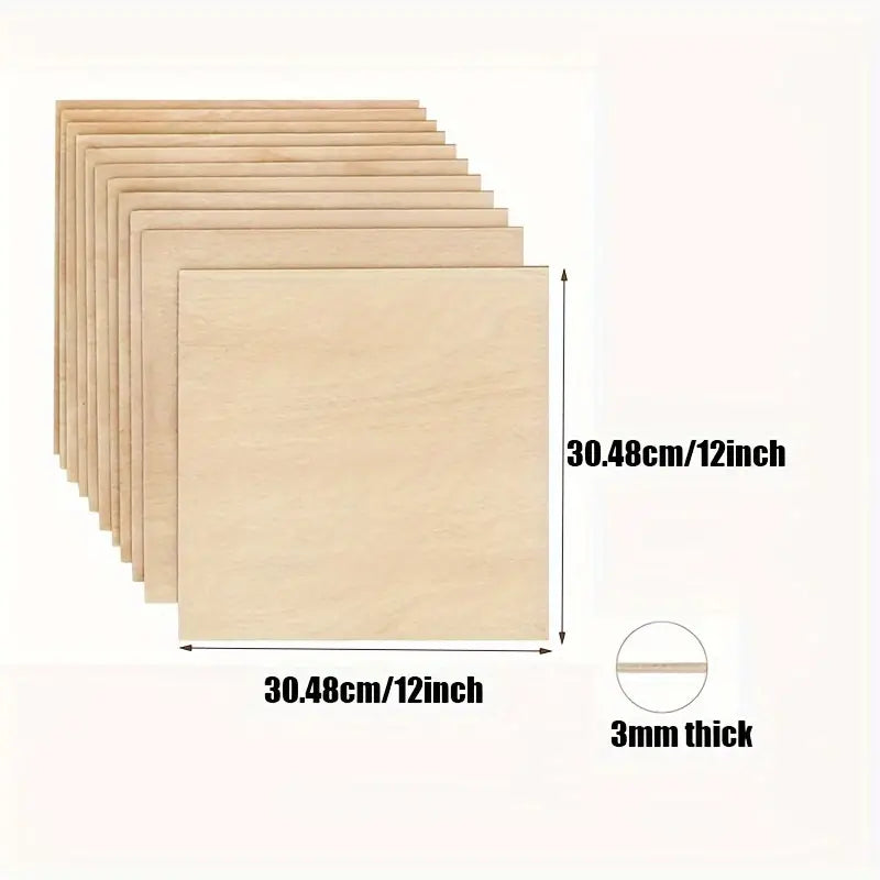 CD Wood Panels 30.48x30.48cm (12"x12") Pk1