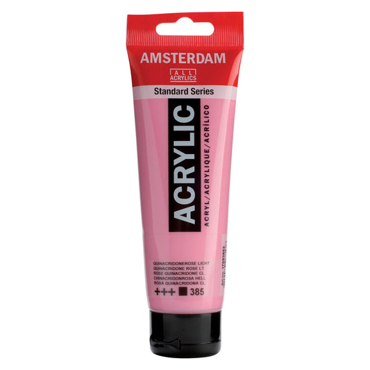 QUINACRIDONE ROSE LIGHT Amsterdam Standard Acrylic 120ml