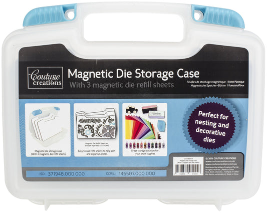CC Magnetic Die Storage Case w/3 Refill sheets