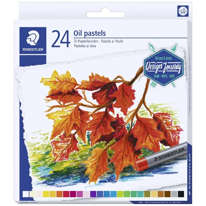 Staedtler Design Journey Oil Pastels 24 Pack