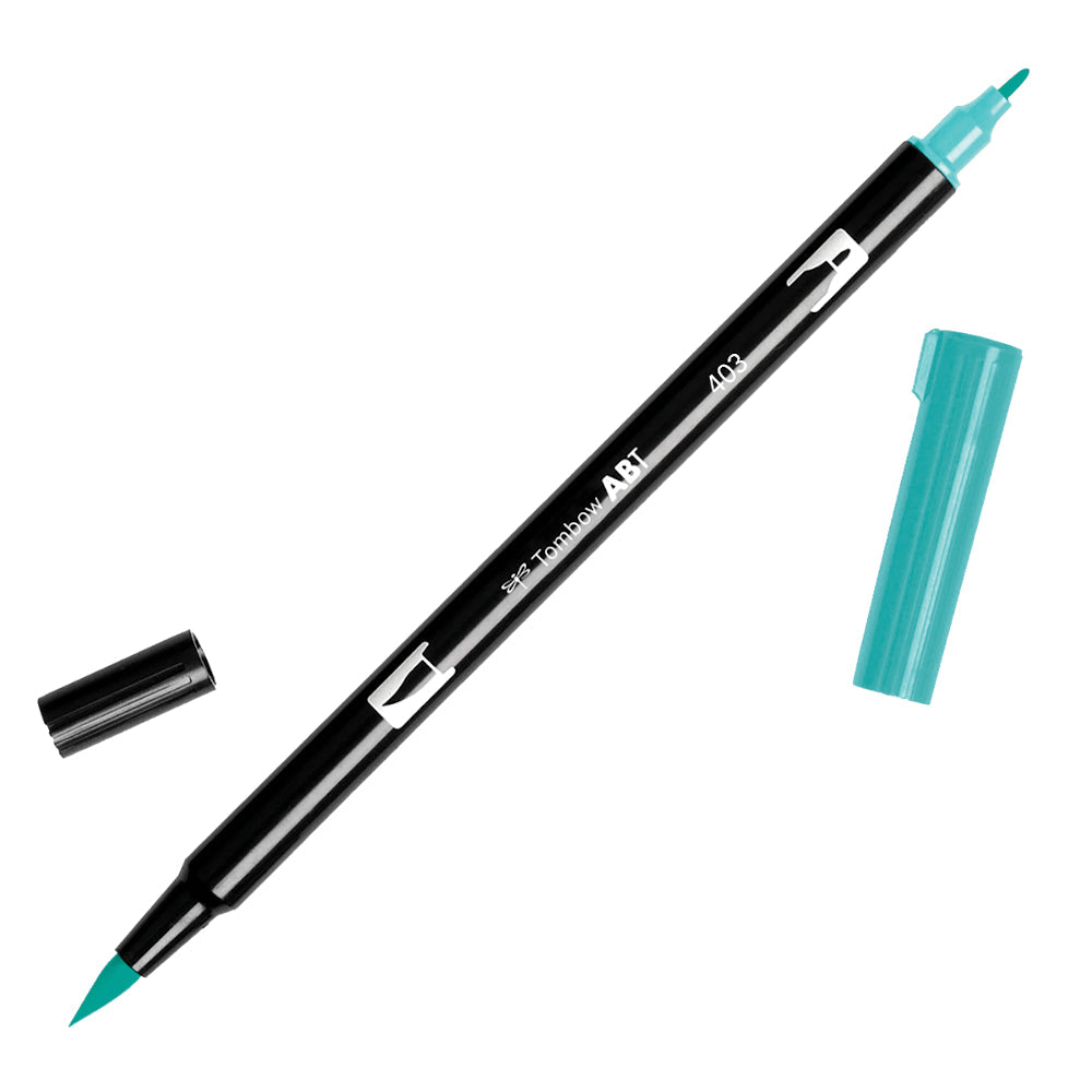 BRIGHT BLUE Tombow ABT Dual Brush Pen 403