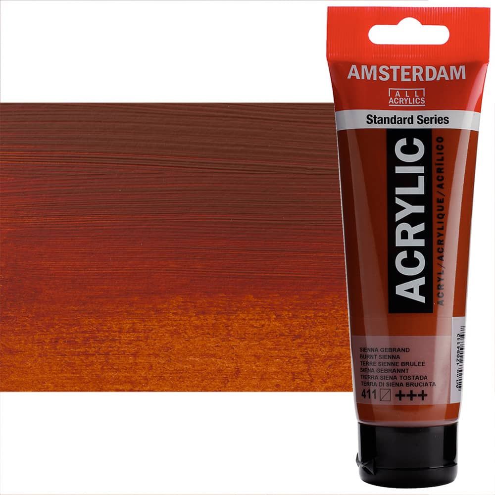 BURNT SIENNA Amsterdam Standard Acrylic 120ml