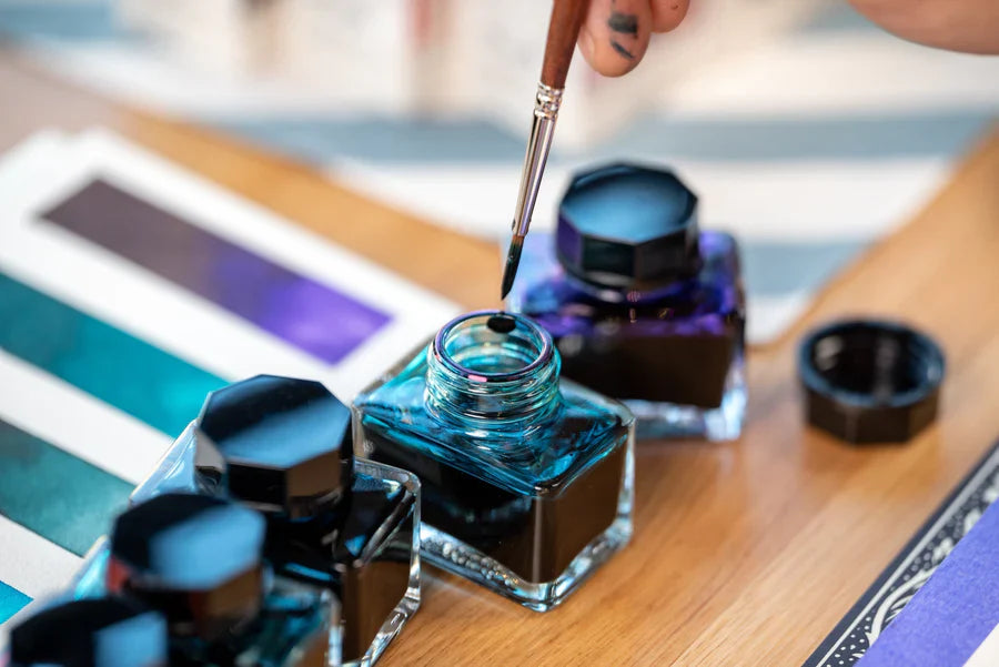 Kuretake Meiji no Iro Fountain Pen Ink, #536 Shikon