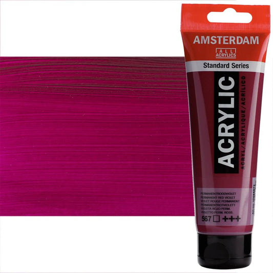 PERM. RED VIOLET Amsterdam Standard Acrylic 120ml