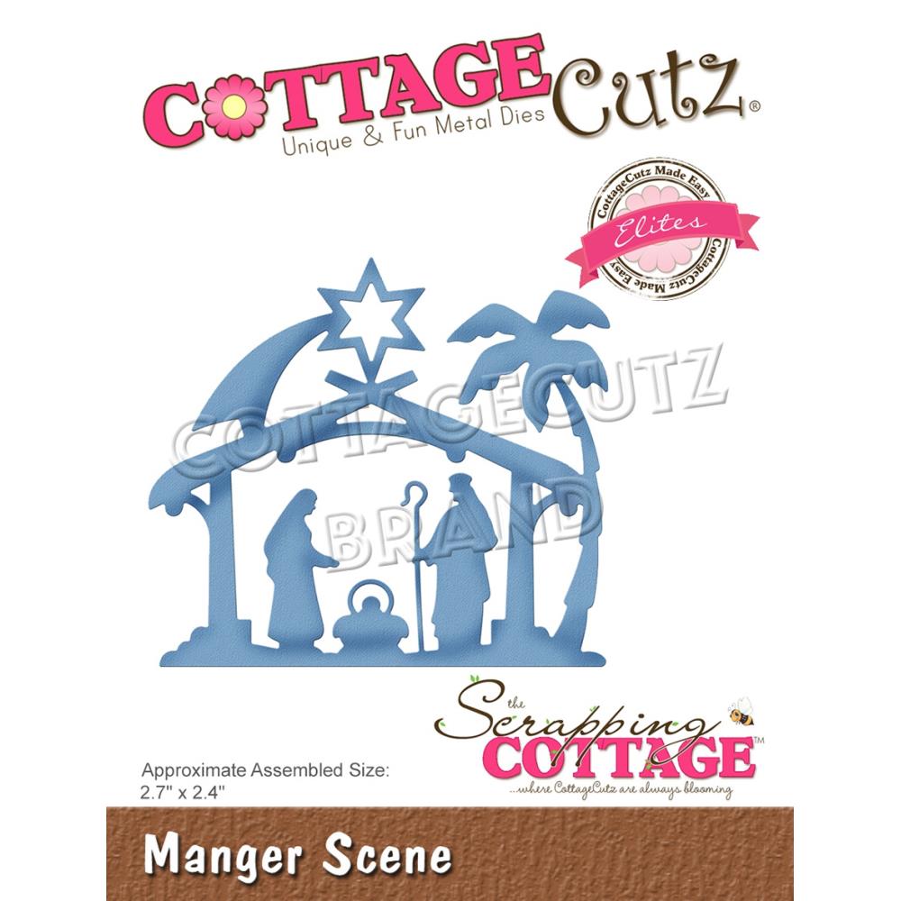 Cottage Cutz Nativity Manger Scene Die