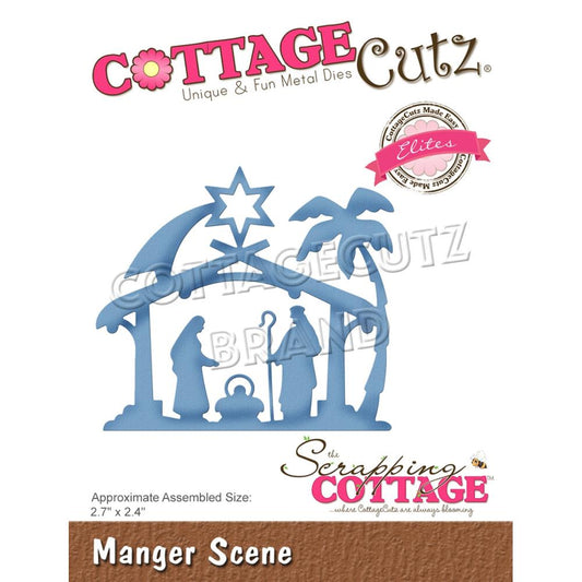 Cottage Cutz Nativity Manger Scene Die
