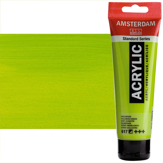 YELLOWISH GREEN Amsterdam Standard Acrylic 120ml