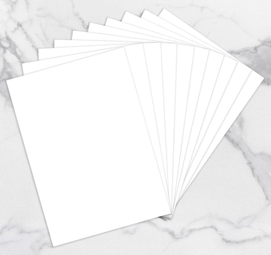 CC Alcohol Ink Adhesive White Synthetic Paper A4 Pk10