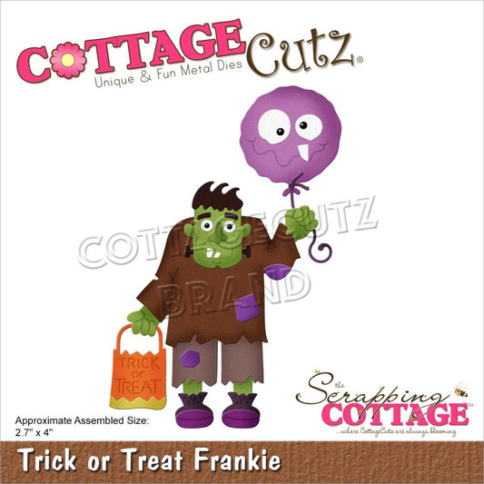 Cottage Cutz Trick or Treat Frankie Die