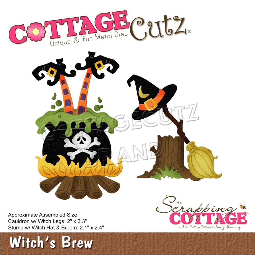 Cottage Cutz Witch's Brew Die