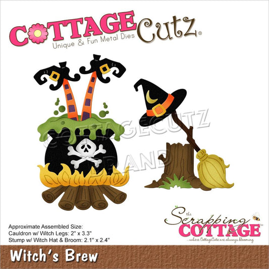 Cottage Cutz Witch's Brew Die